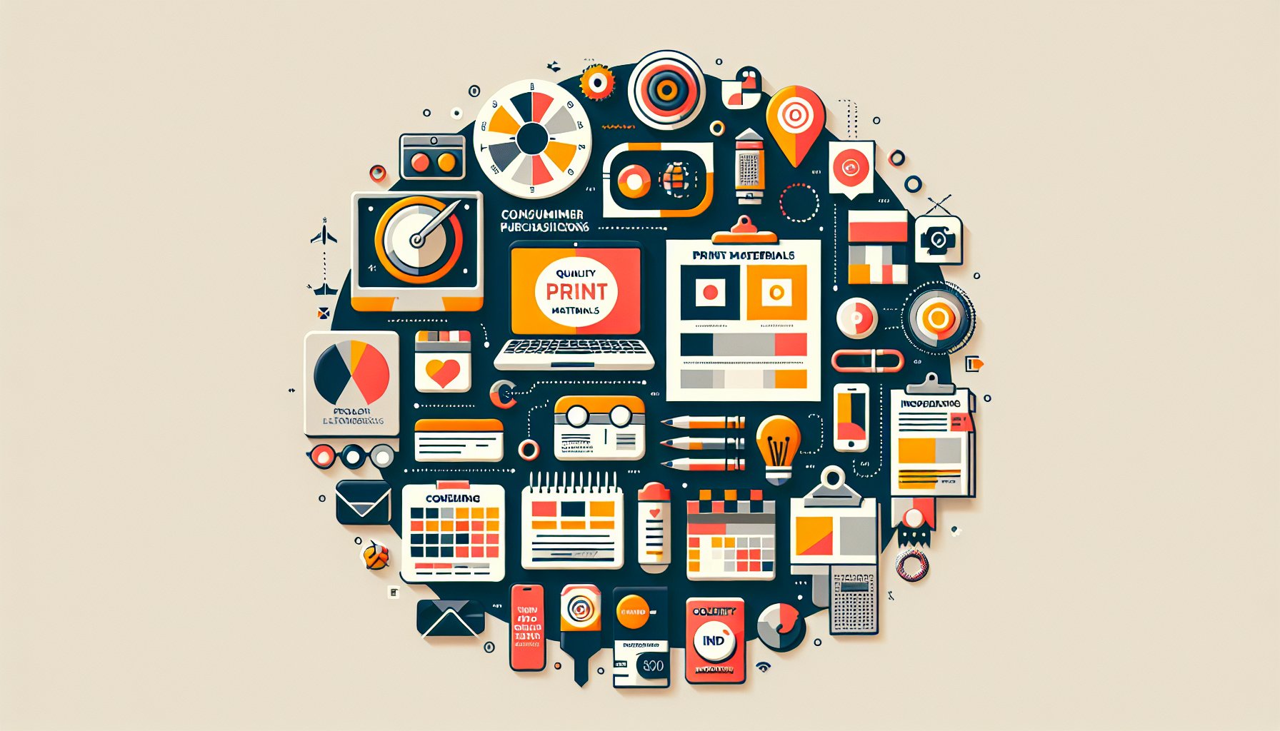 Guide on selecting print marketing materials that align with brand identity and influence consumer purchasing decisions.