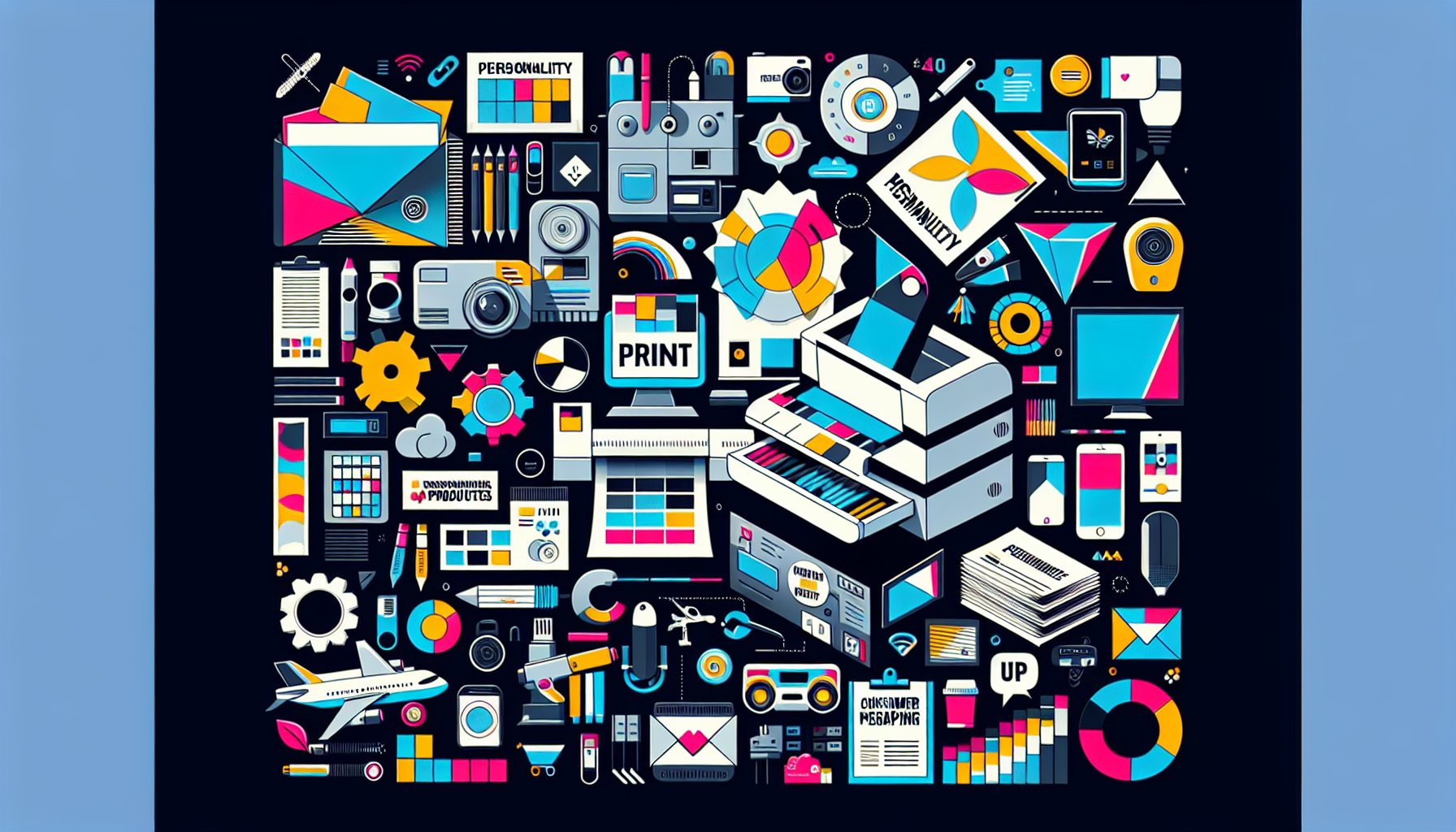 Maximizing brand visibility through personalized, sustainable print and promotional products for effective consumer engagement.