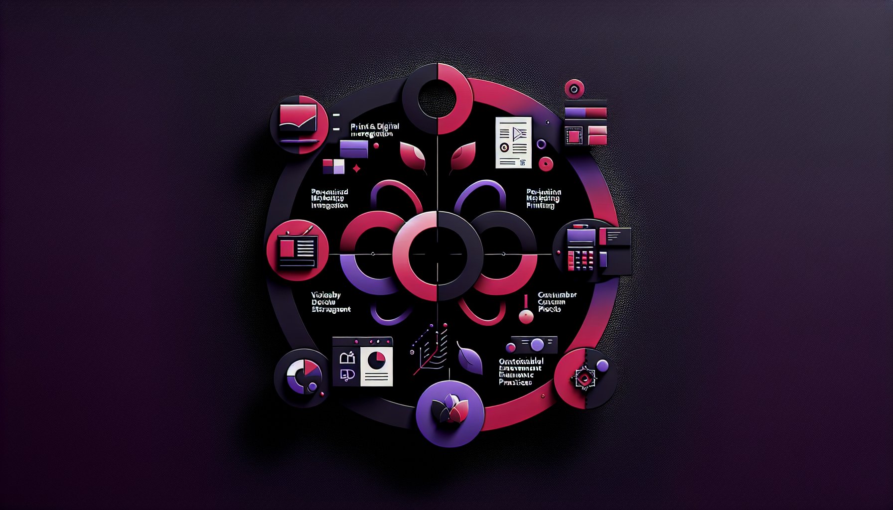 Integrating print and digital marketing for personalized strategies, consumer engagement, and sustainable practices in 2025.