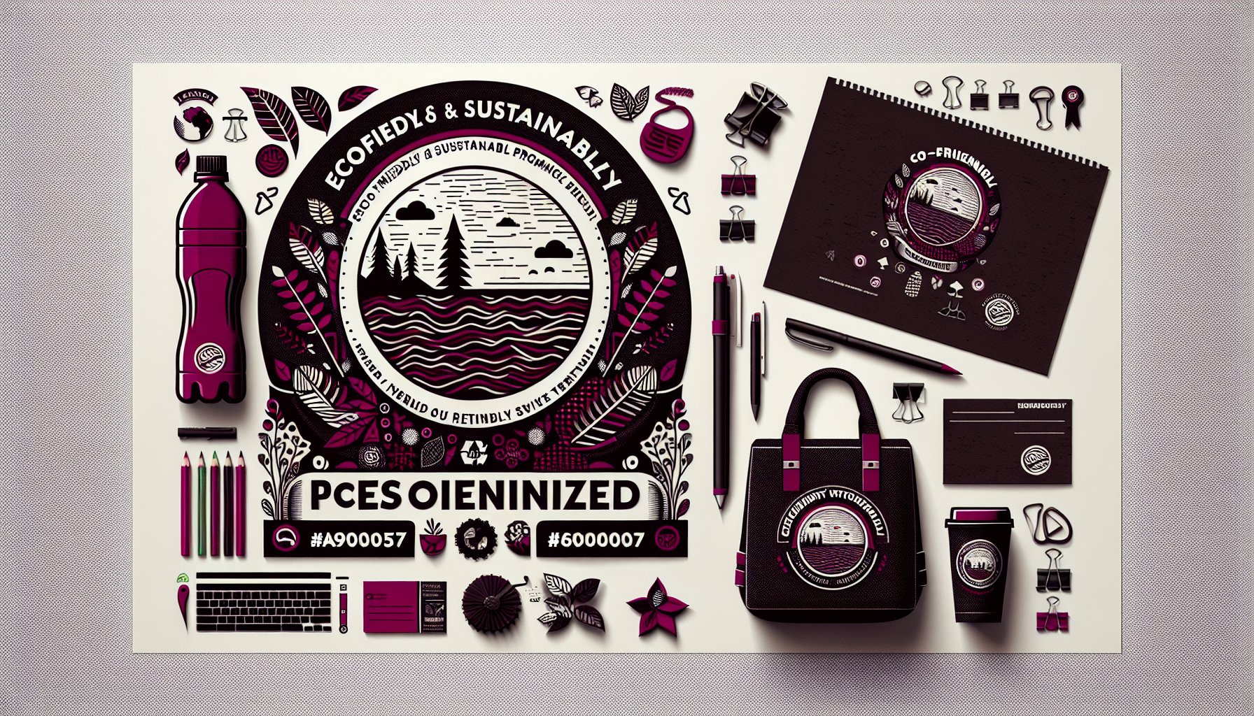 Guide to selecting branded merchandise: eco-friendly products, audience personalization, and quality sustainable swag.