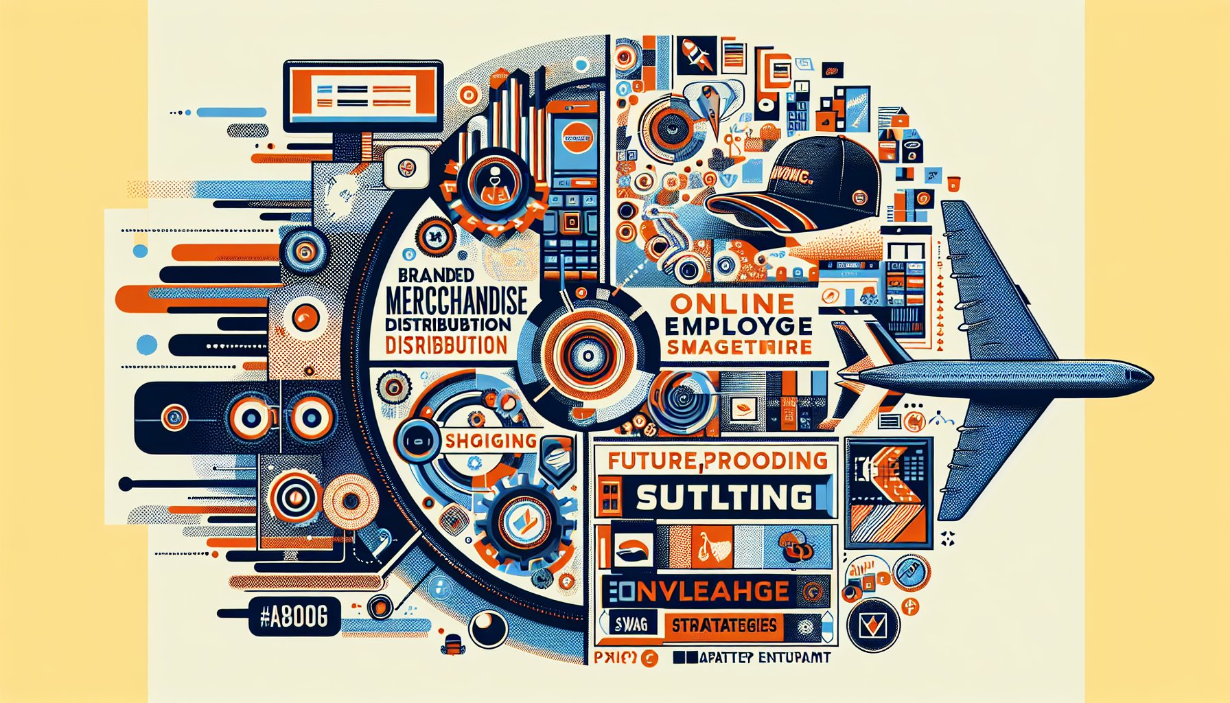 Branded merchandise distribution strategies for online swag stores to boost employee engagement with personalized promotional items.