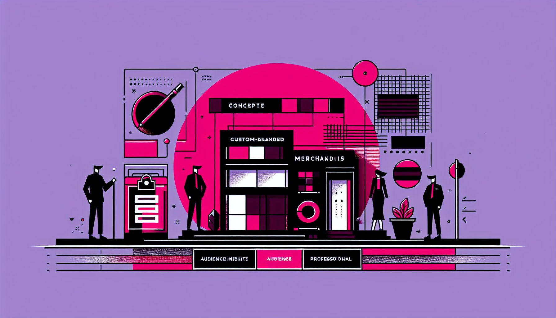 Step-by-step guide to creating custom-branded merchandise that enhances brand identity through audience insights and visual storytelling.