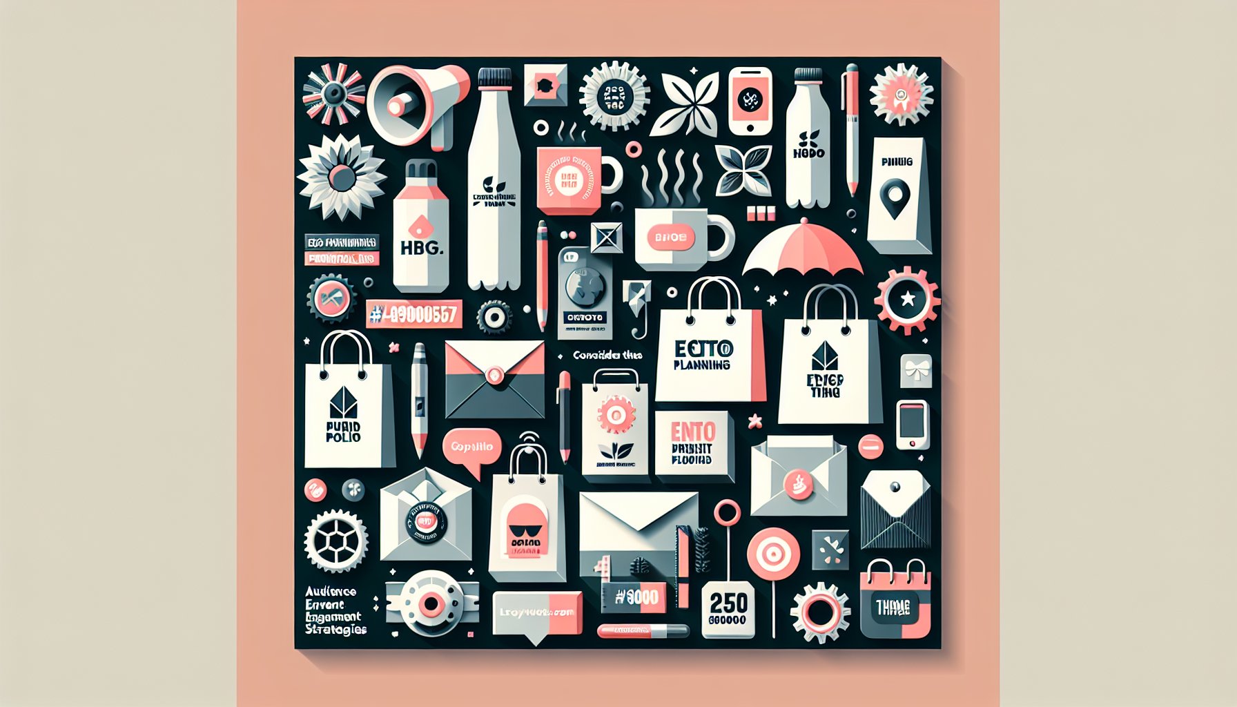 Guide to planning unique giveaways for events, enhancing audience engagement with memorable, eco-friendly promotional items.