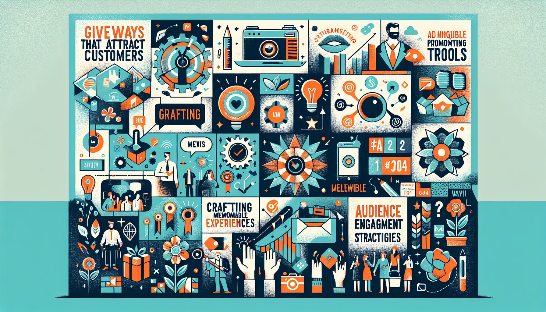 Craft unique giveaways that attract customers with memorable experiences and sustainable marketing strategies for better engagement.