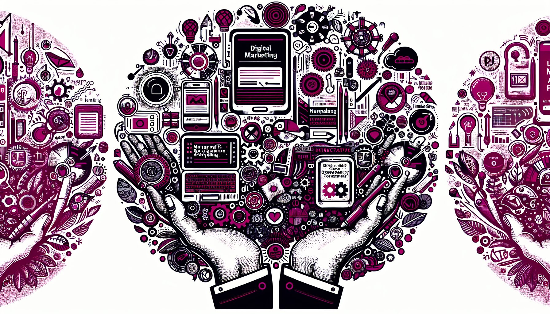 Interactive digital tools enhance nonprofit storytelling and brand consistency in stunning visual design for effective marketing.