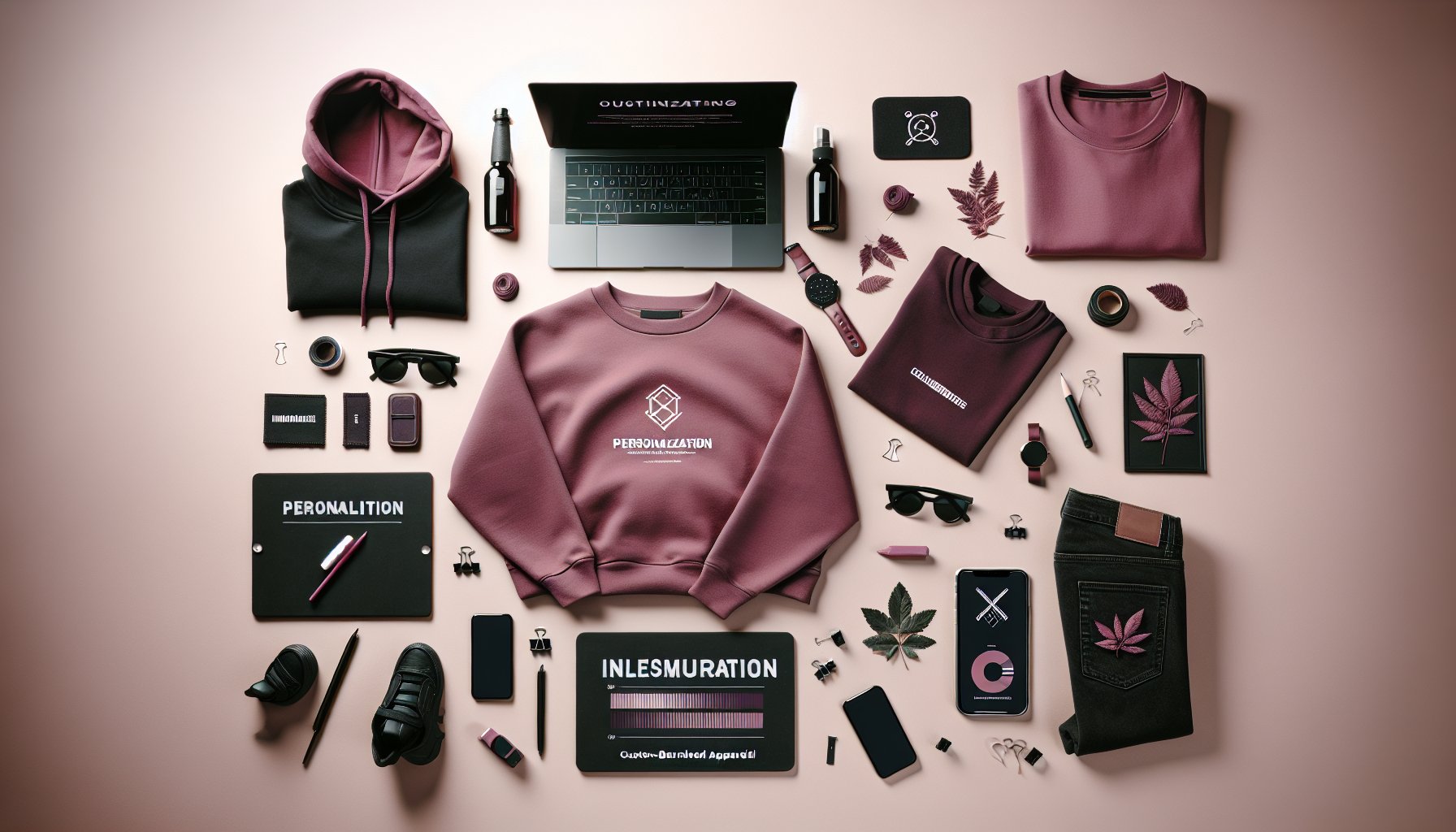 Custom-branded apparel trends for 2025: sustainable materials, personalization, influencer collaborations, and e-commerce growth.
