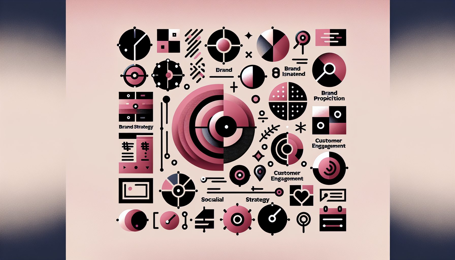 Step-by-step guide on developing a brand strategy, focusing on Unique Value Proposition, brand identity, and customer engagement.