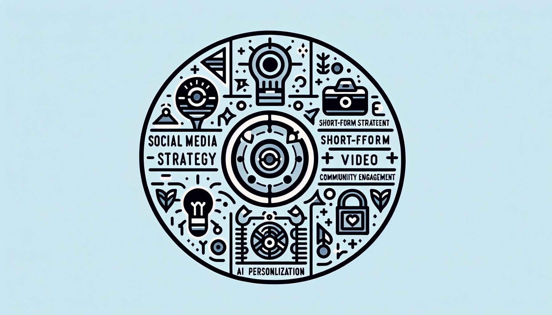 Social media strategy adapting to 2025 trends: short-form video, community engagement, AI personalization, and ethical marketing.