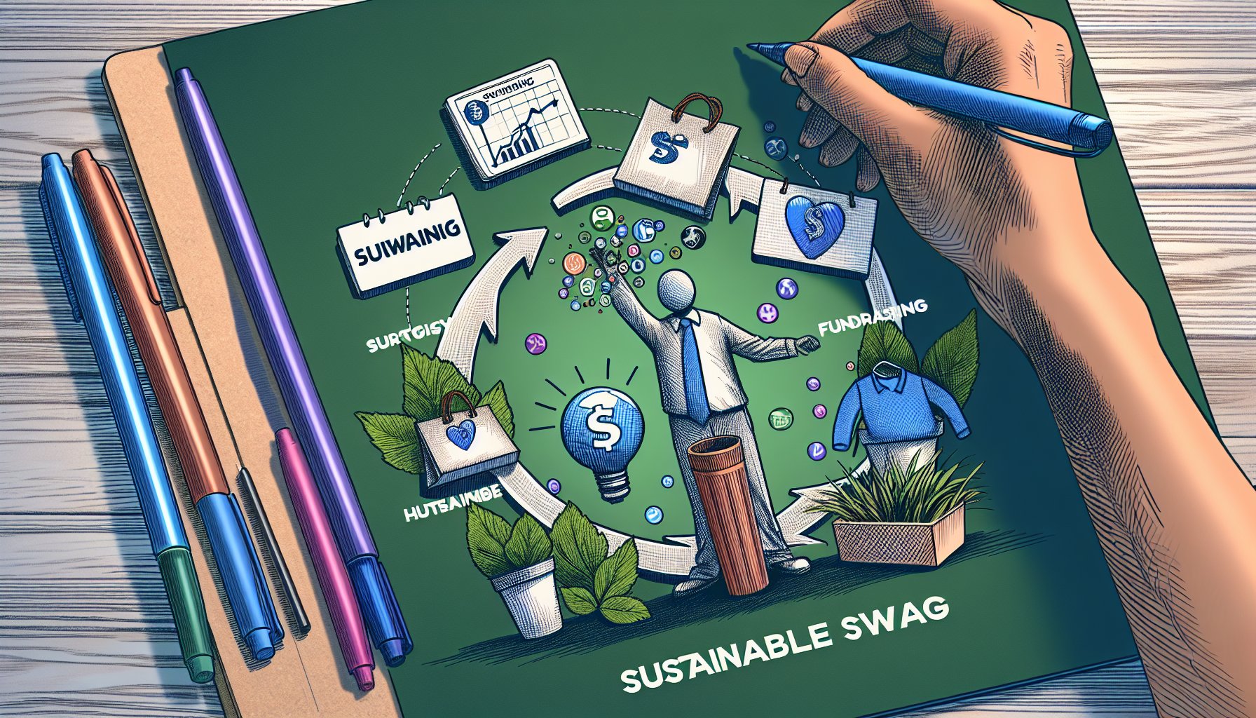 Custom promotional items for nonprofits: sustainable swag that enhances emotional connection and boosts fundraising strategies.