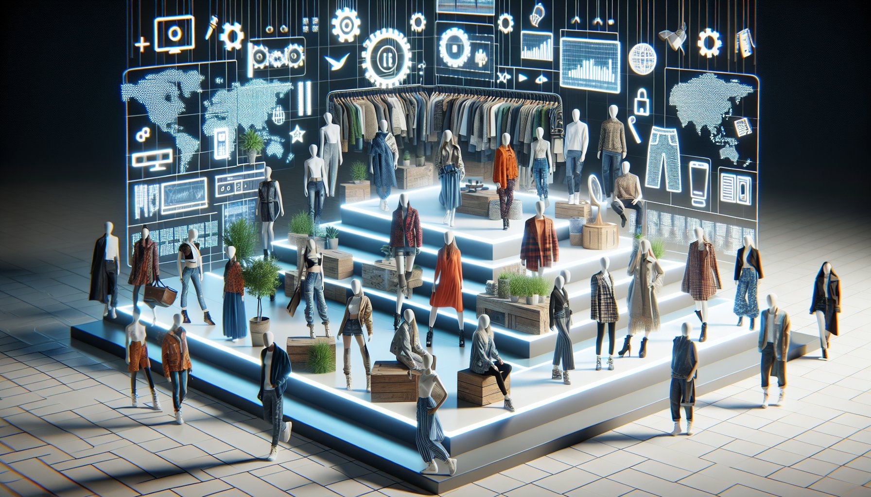 Branded apparel trends for 2025: sustainability, customization, digital wardrobes, and influencer marketing insights.