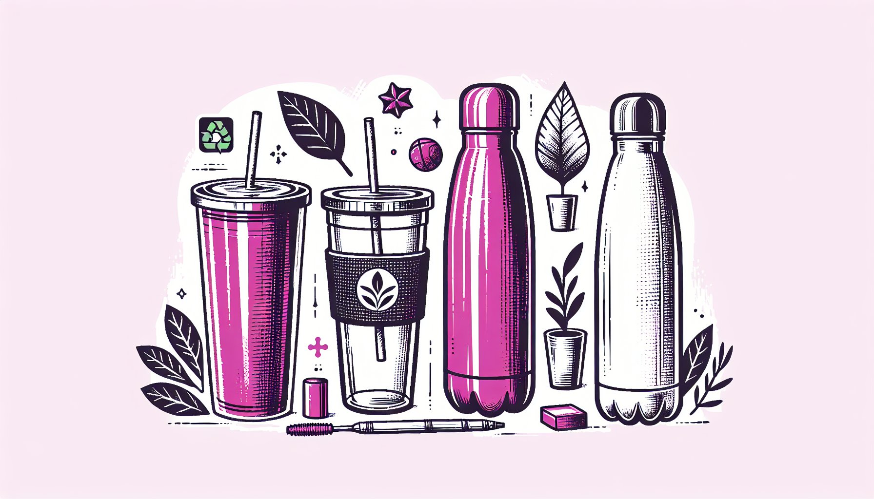 Explore sustainable tumblers and insulated water bottles for eco-friendly drinkware that reflects your personal expression.