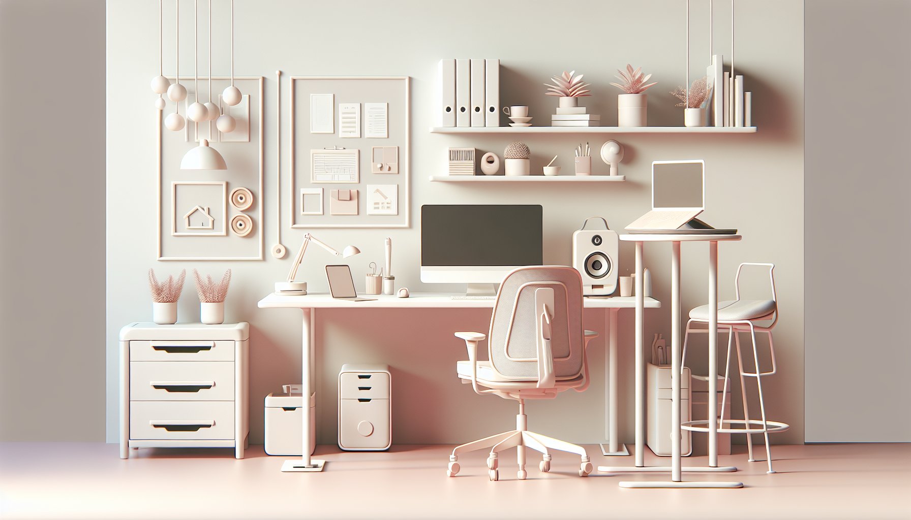 Top 10 essential home office supplies for 2025, featuring ergonomic chairs, standing desks, smart tech, and eco-friendly options.