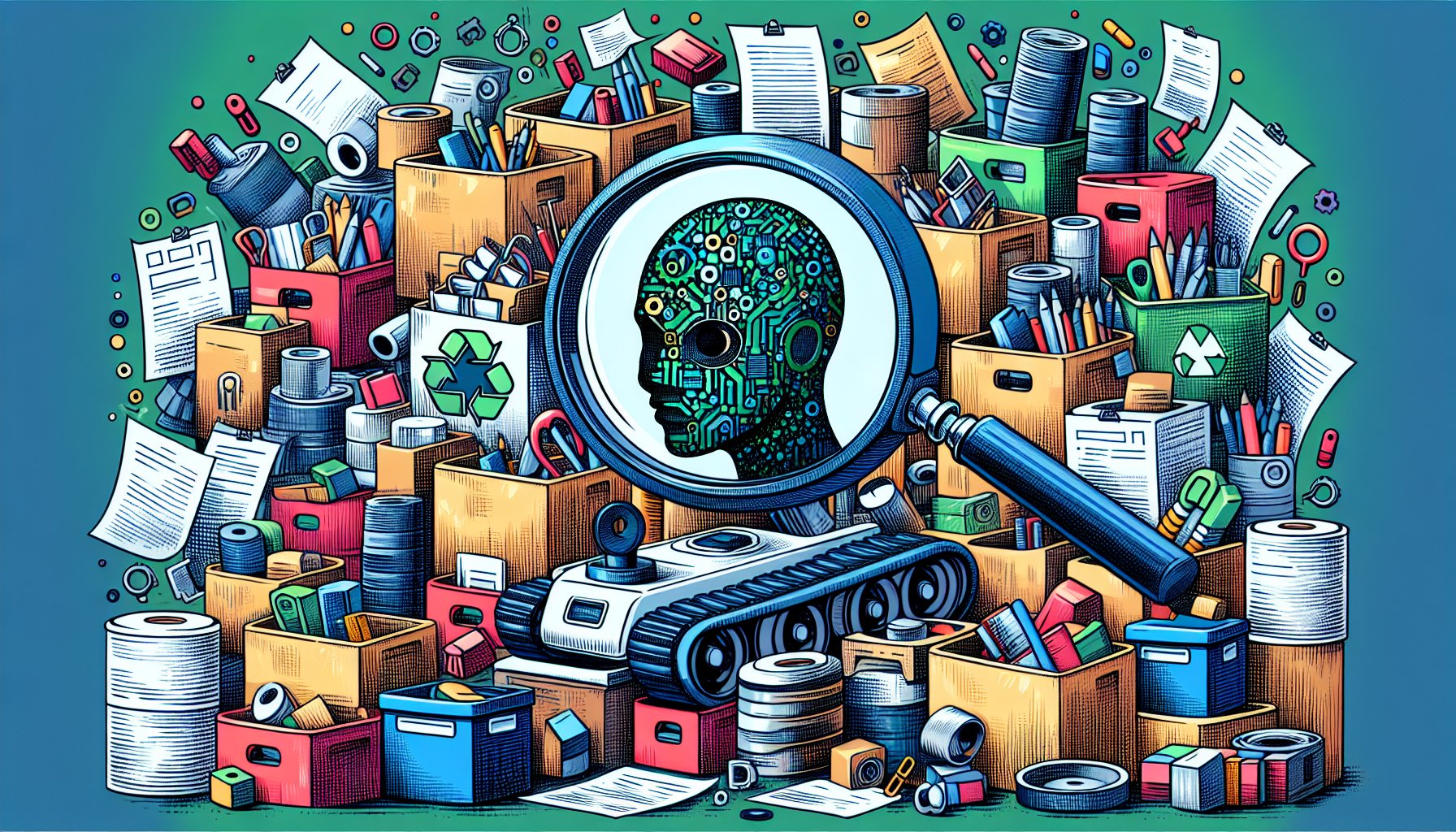 Optimizing office supplies inventory for cost efficiency with AI-driven management, audits, and sustainable practices.