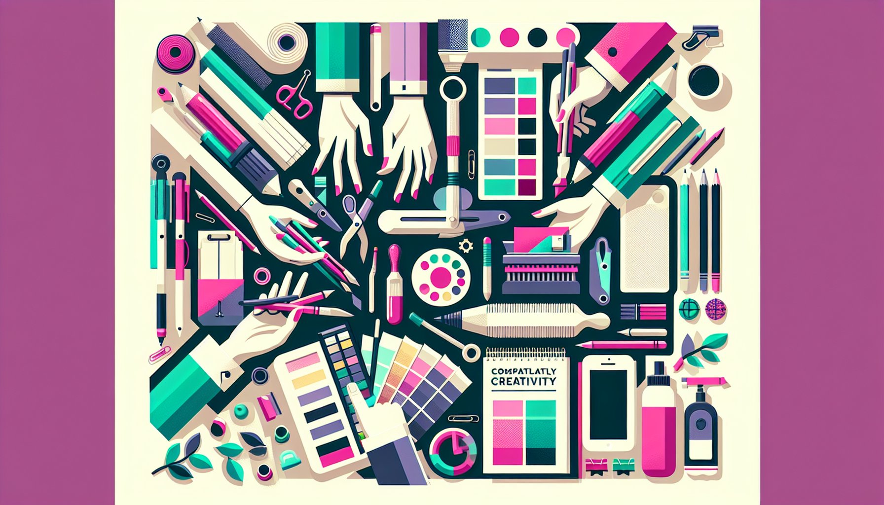 Eco-friendly office supplies and creativity tools for professionals, featuring sustainable stationery and tactile notebooks for collaboration.