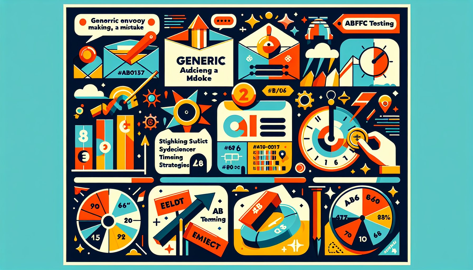 Common email marketing mistakes include poor audience segmentation, weak subject lines, timing issues, and neglecting A/B testing.