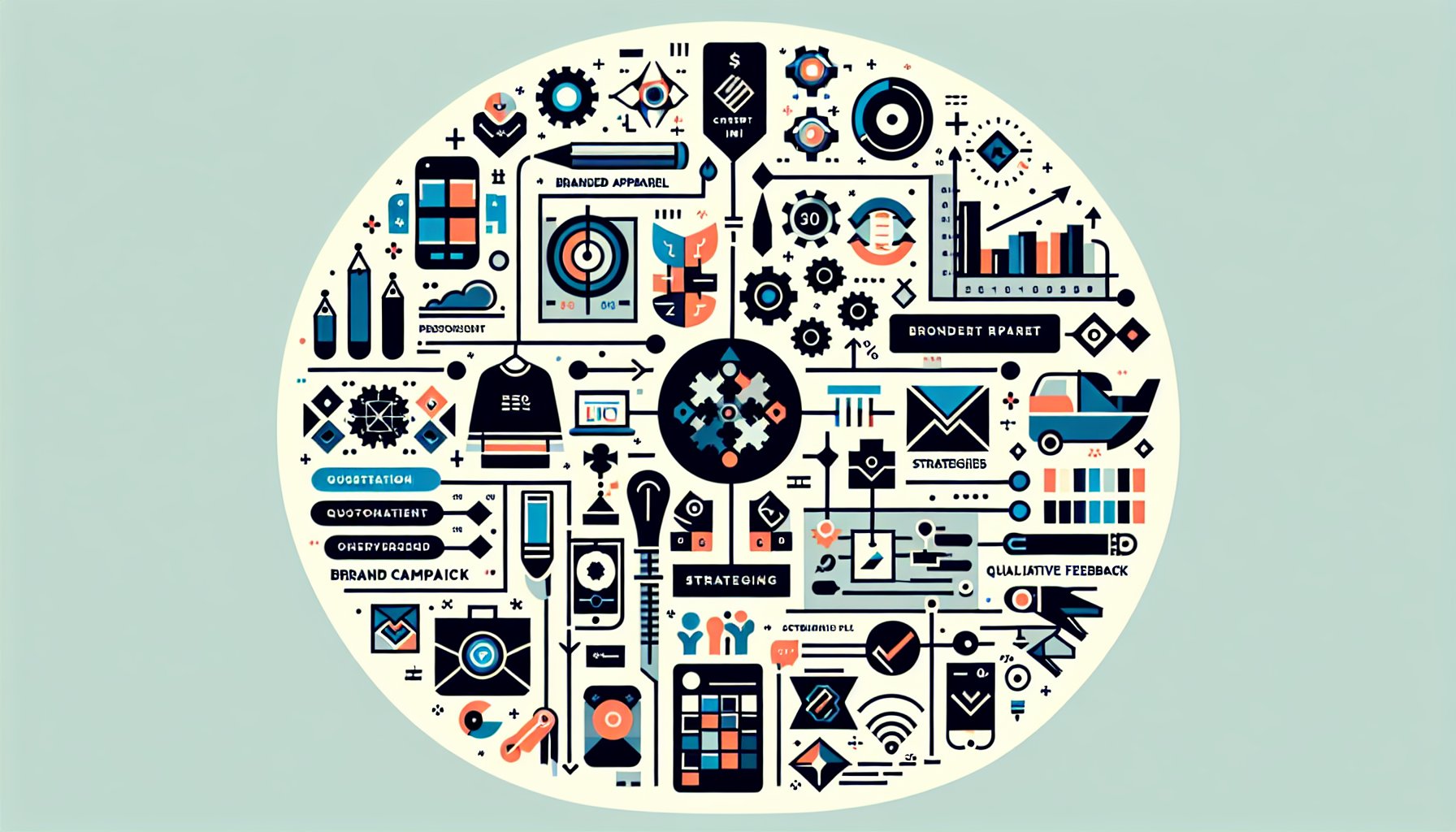 Guide on measuring branded apparel ROI using customer engagement metrics and brand recall strategies for marketing success.