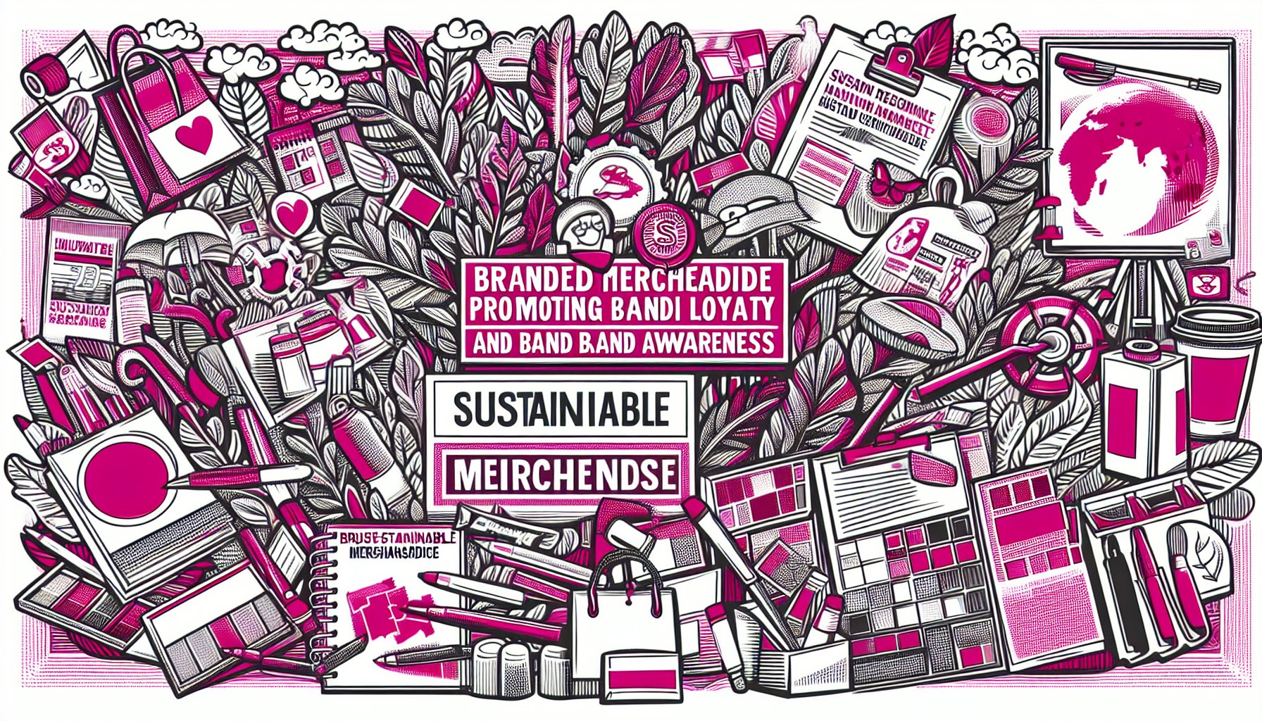 Branded merchandise enhances brand awareness and customer loyalty through sustainable promotional products.