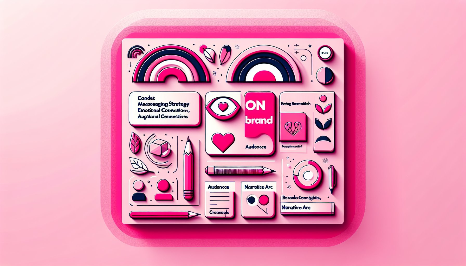 Step-by-step guide for crafting a brand messaging strategy that builds emotional connections and aligns with audience insights.