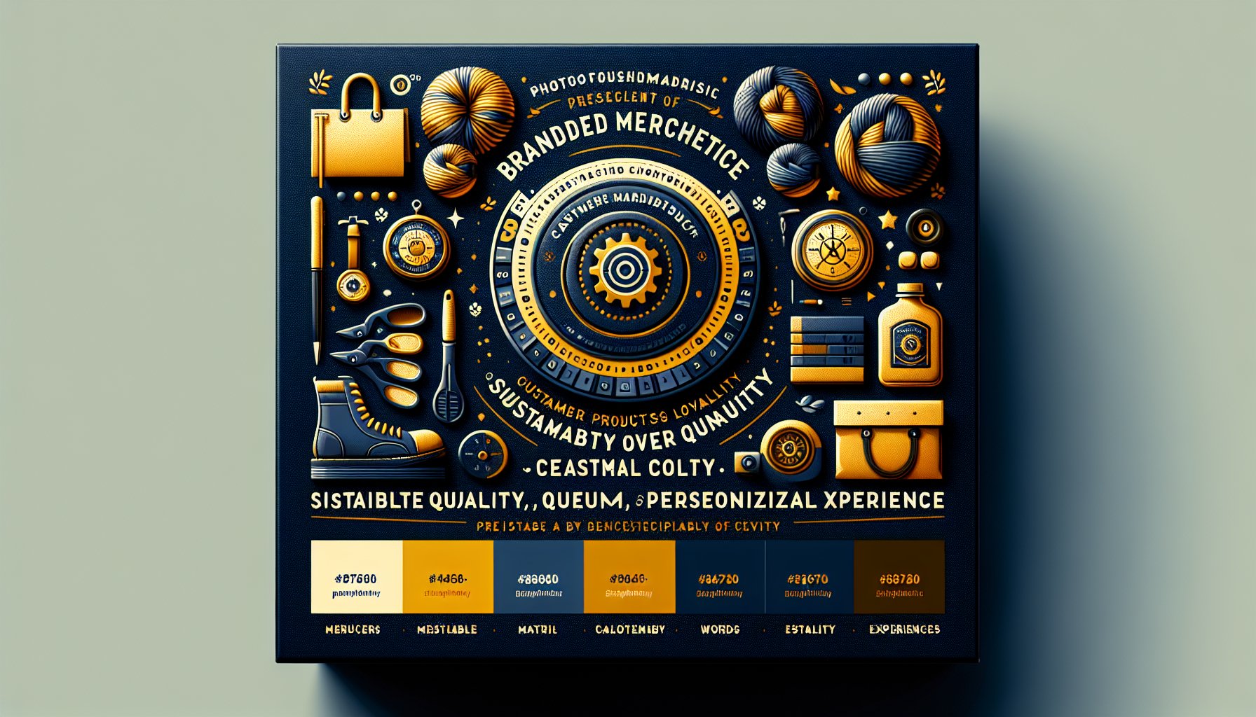 Branded merchandise guide for 2025: focus on quality, sustainability, and personalized experiences to boost customer loyalty.