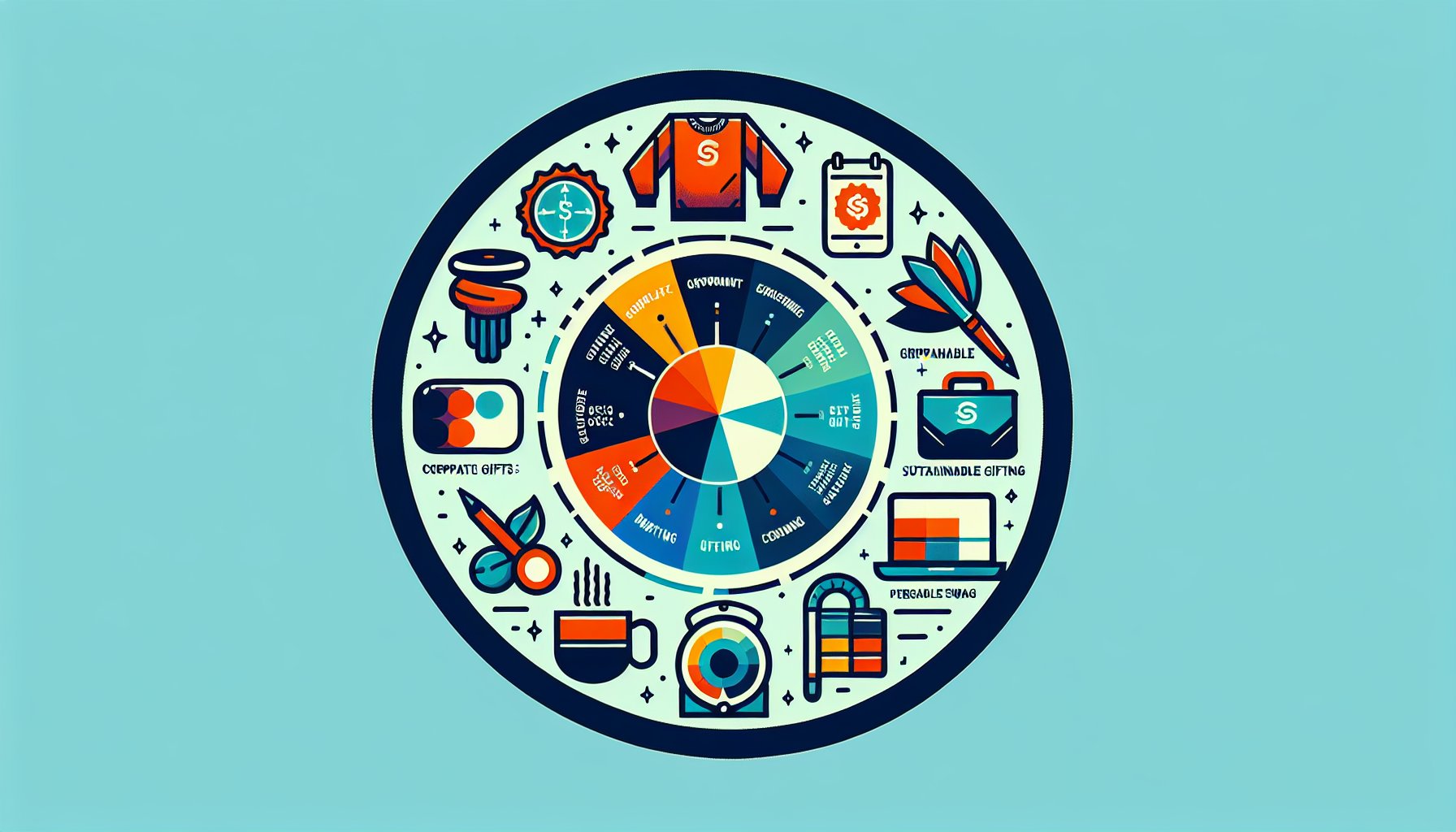 Guide to choosing thoughtful corporate gifts for employee engagement, featuring sustainable swag and personalized options for 2025.