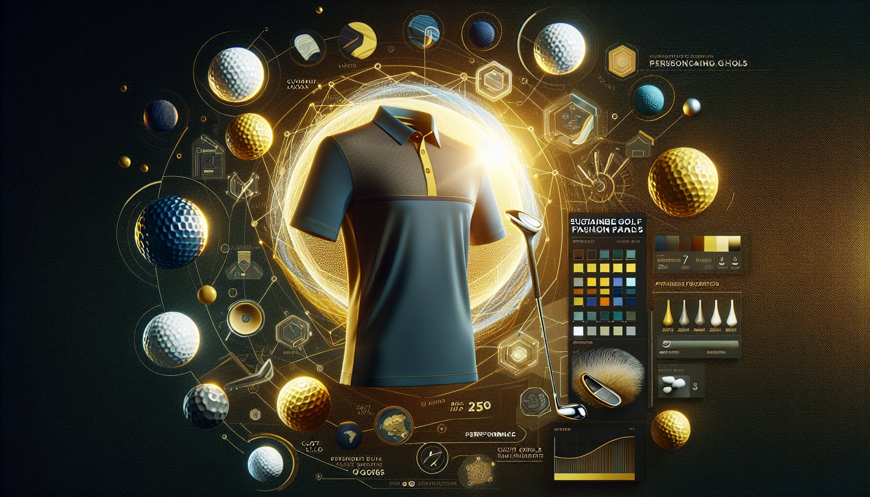 2025 custom golf polos guide featuring sustainable fashion, personalized styles, and performance fabrics for golf trends.