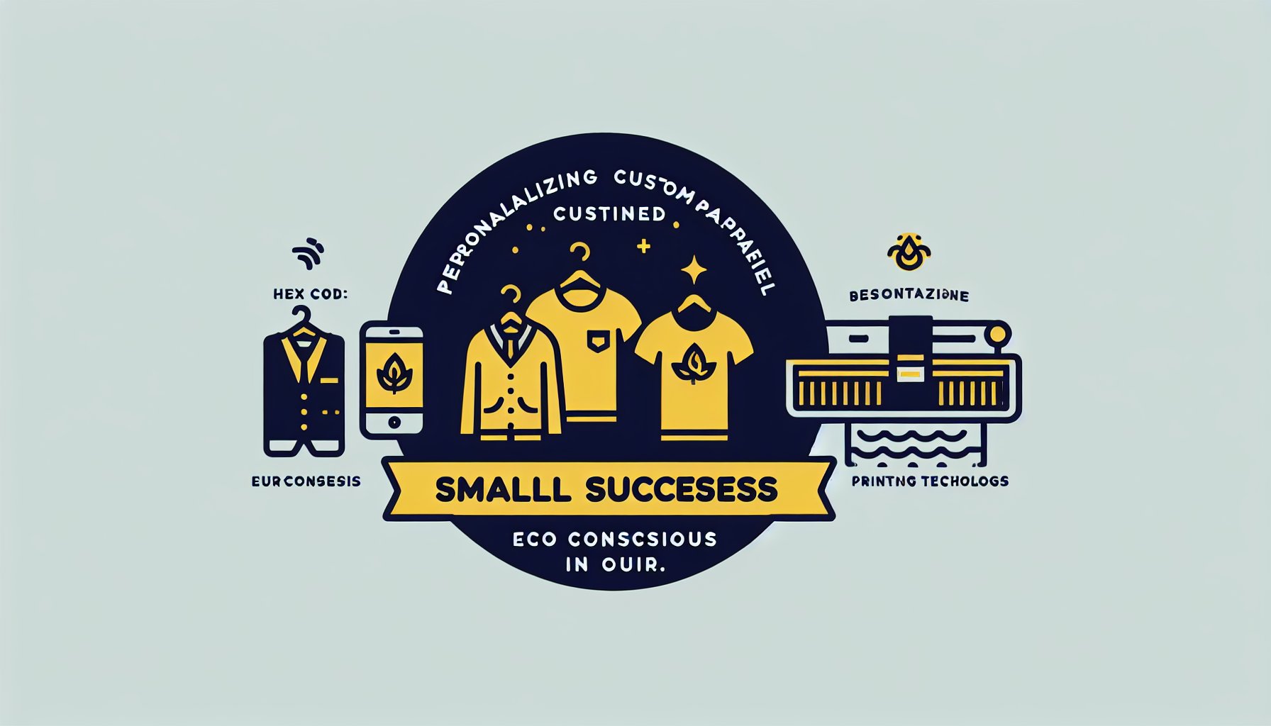 Custom apparel boosts small business success through personalization, advanced printing technologies, and eco-conscious branding trends.