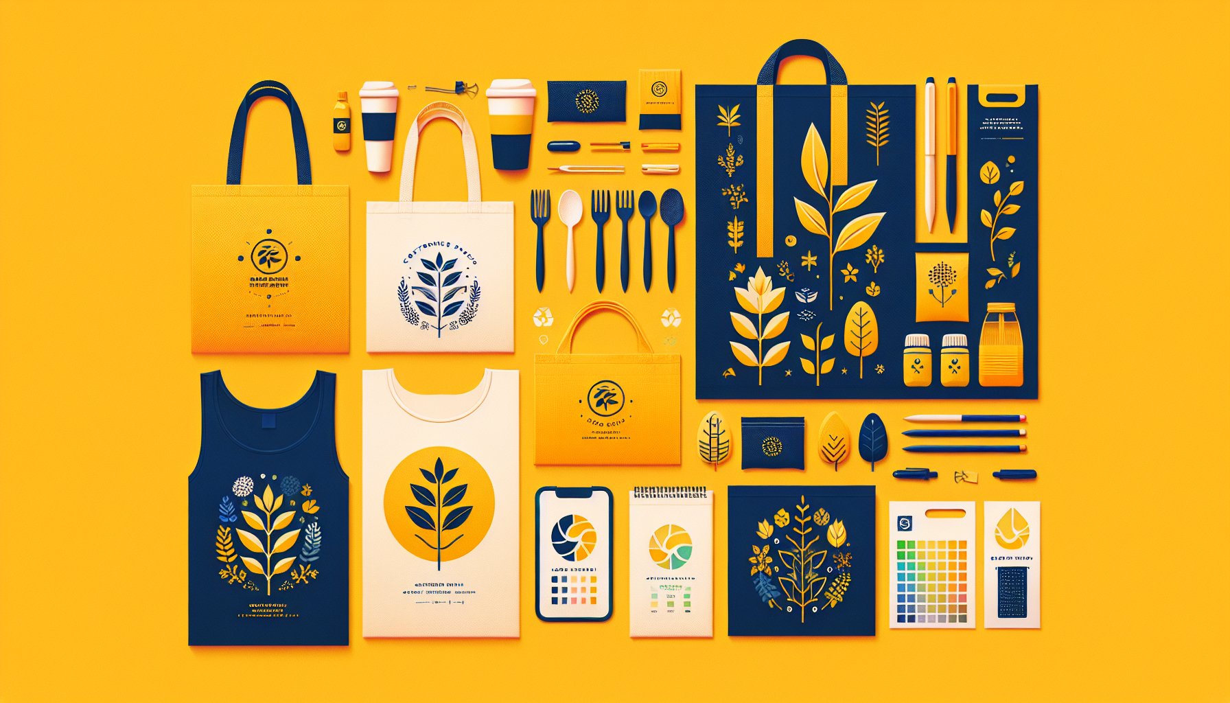 Reusable tote bags as eco-friendly solutions in sustainable retail, highlighting the shift from single-use plastics to customizable options.