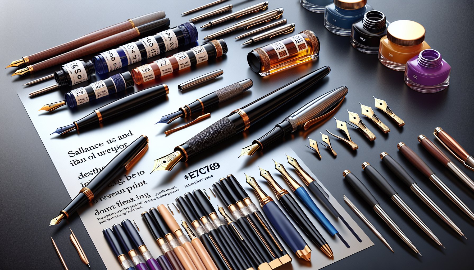 Guide to choosing the perfect pen for every writing style, highlighting fountain pens, ink types, comfort, and balance.