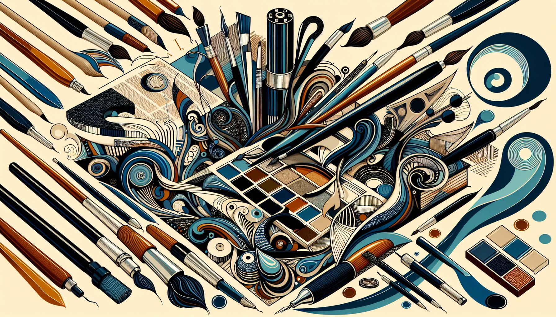 Comparison of brush pens and felt tip pens for calligraphy techniques and artistic expression in beginner calligraphy supplies.