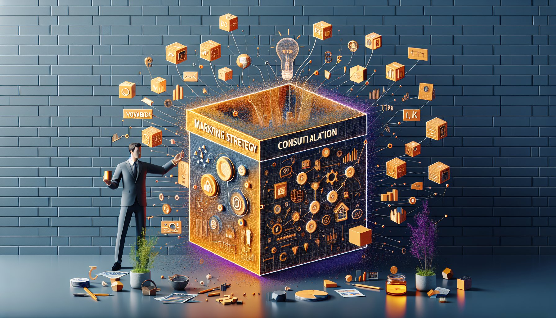 Marketing strategy consultation for brand identity transformation and enhanced customer engagement in real estate through digital innovations.