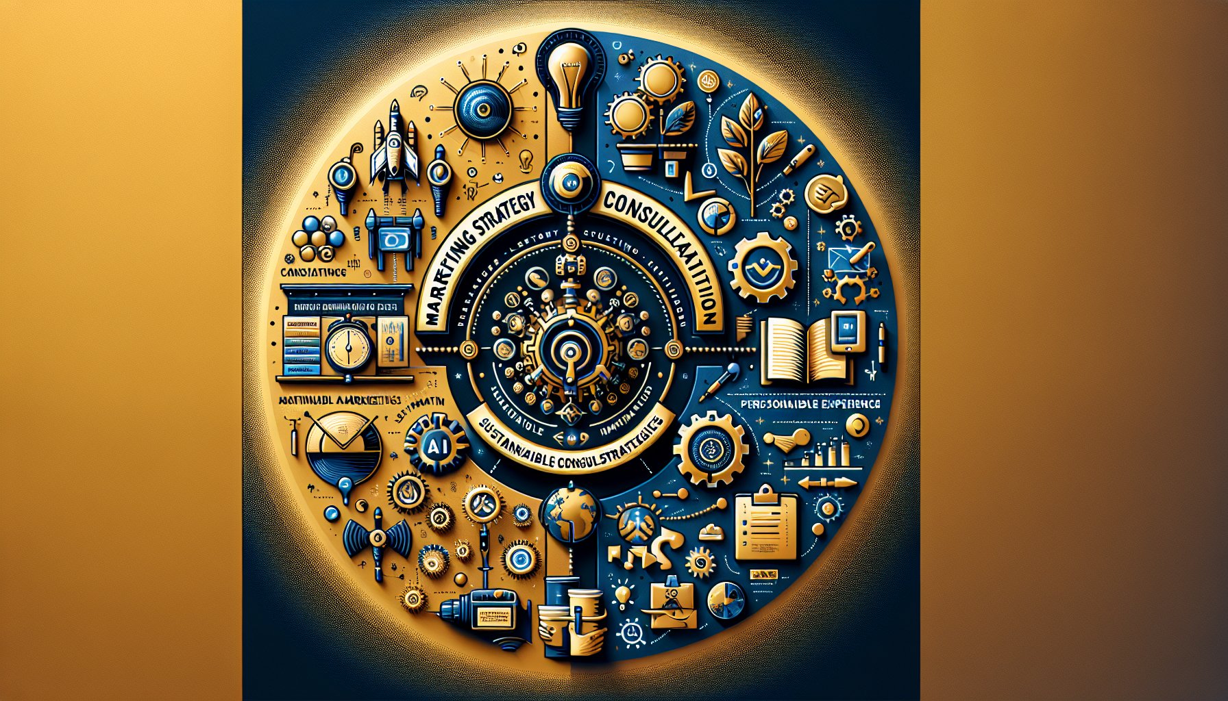 2025 marketing strategy consultation focuses on AI, personalized experiences, sustainable practices, and agile consulting strategies.