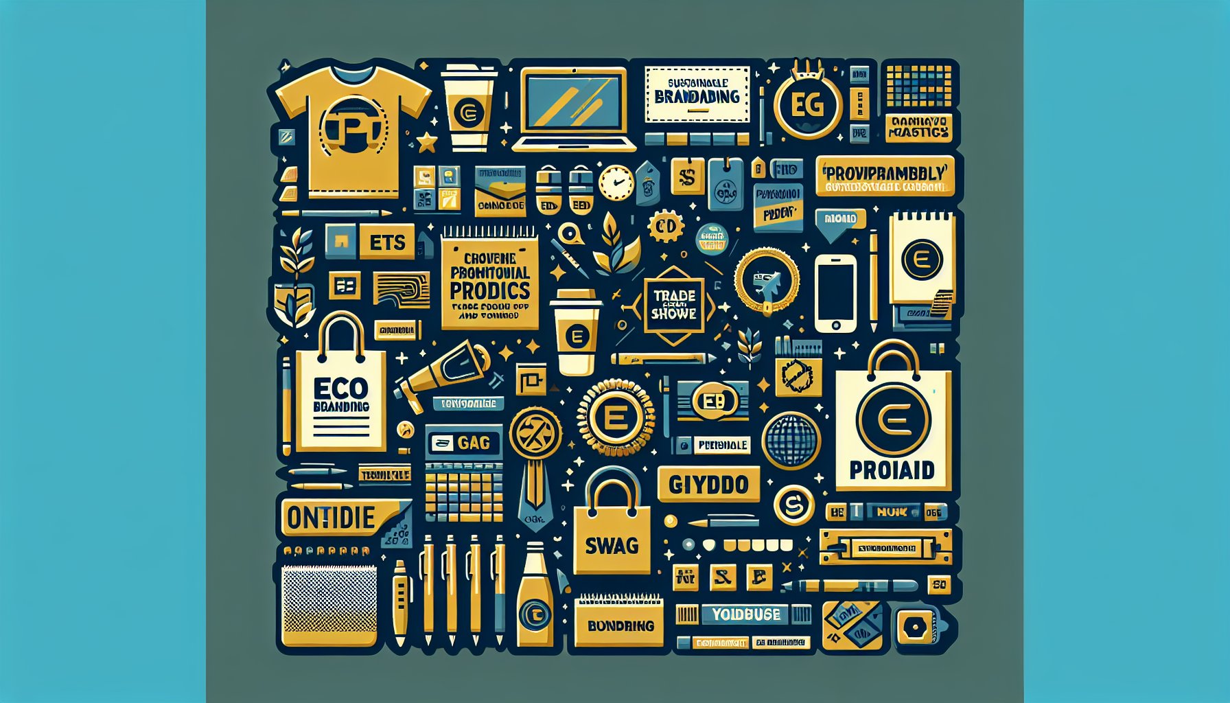 Five essential eco-friendly promotional products for trade shows: personalized swag for sustainable branding and effective giveaways.