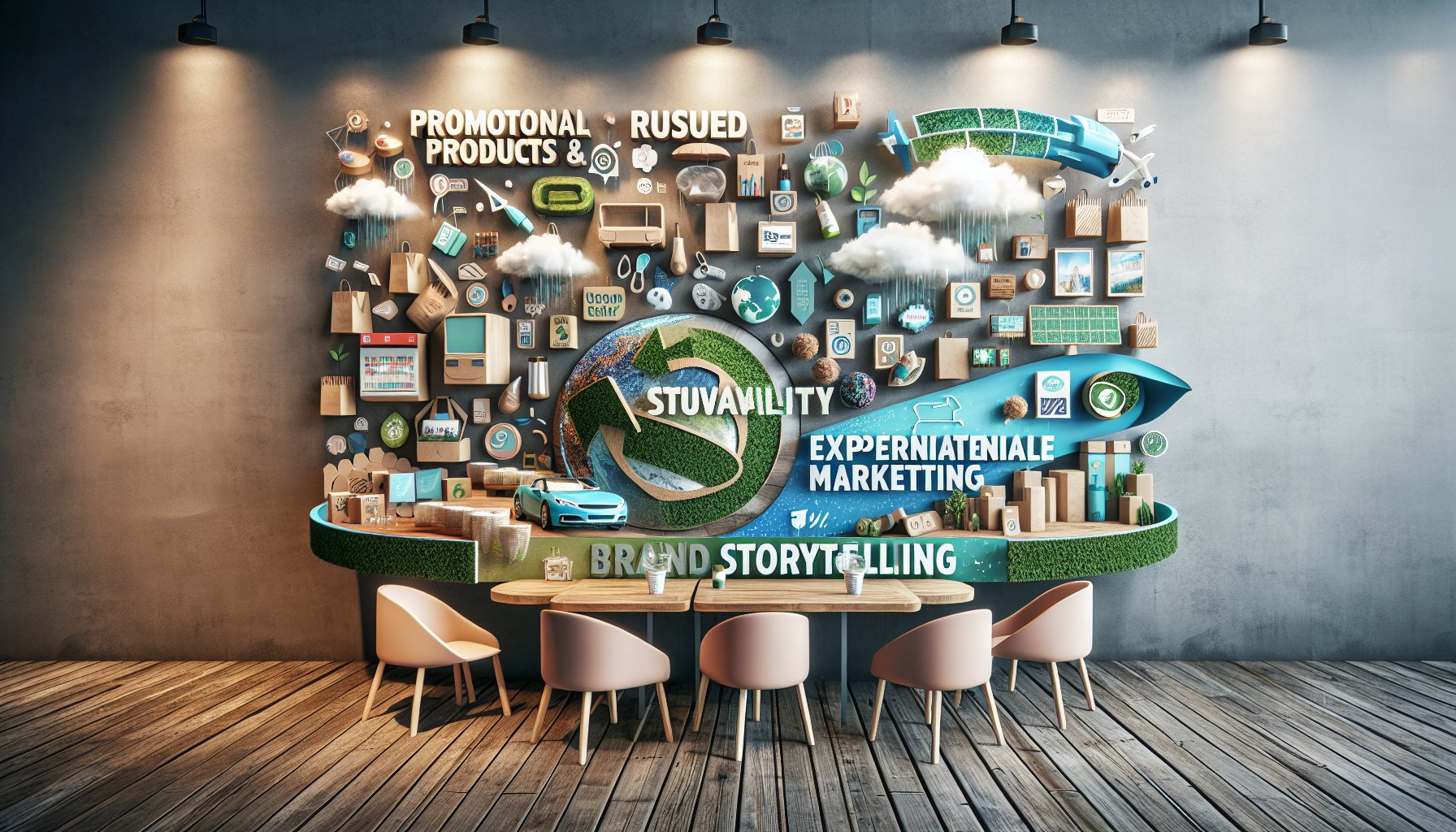 Trends in promotional products for 2025: sustainability, brand storytelling, experiential marketing, and customization.
