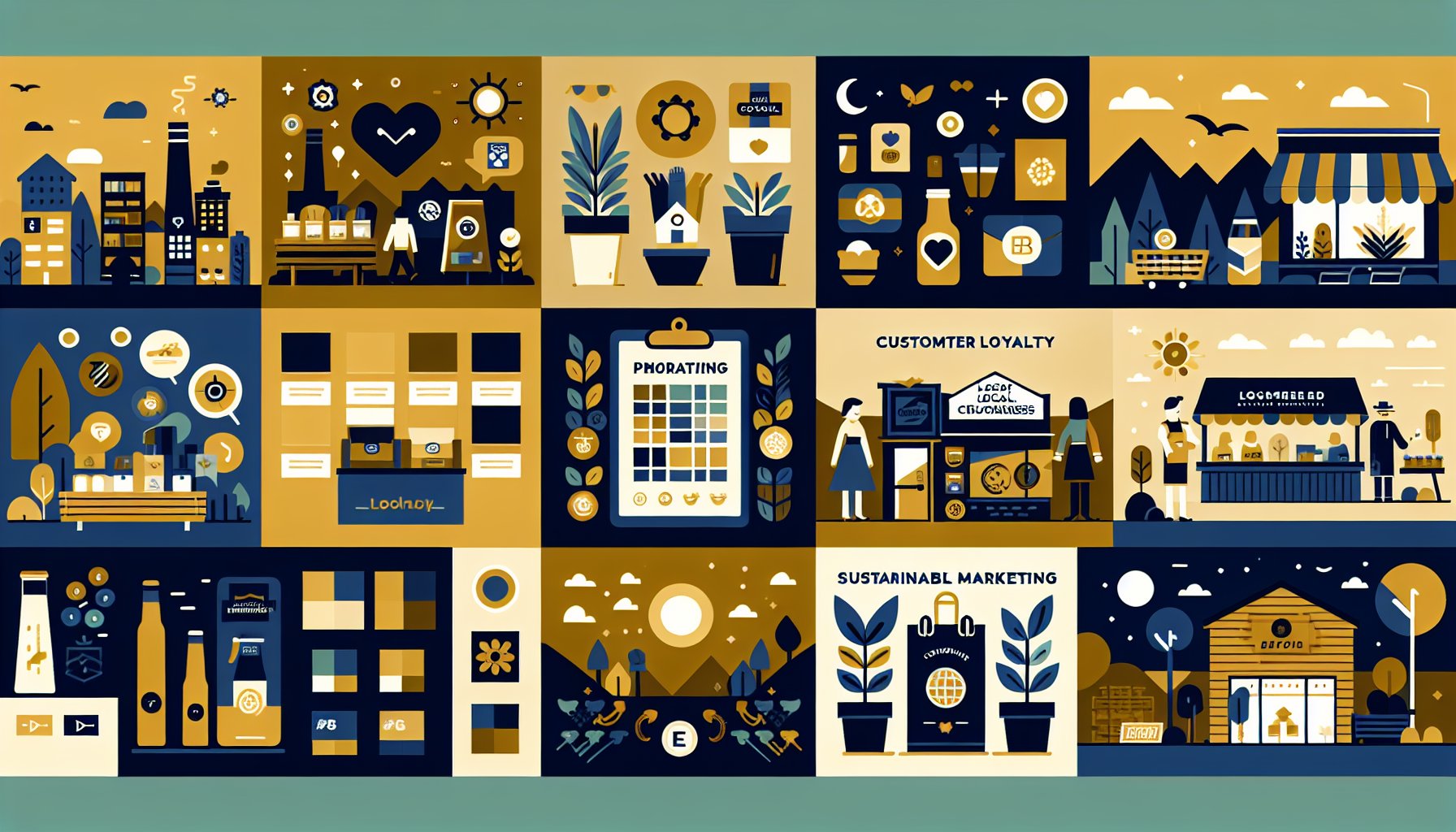 Promotional products fostering community engagement and customer loyalty for local businesses through sustainable marketing strategies.