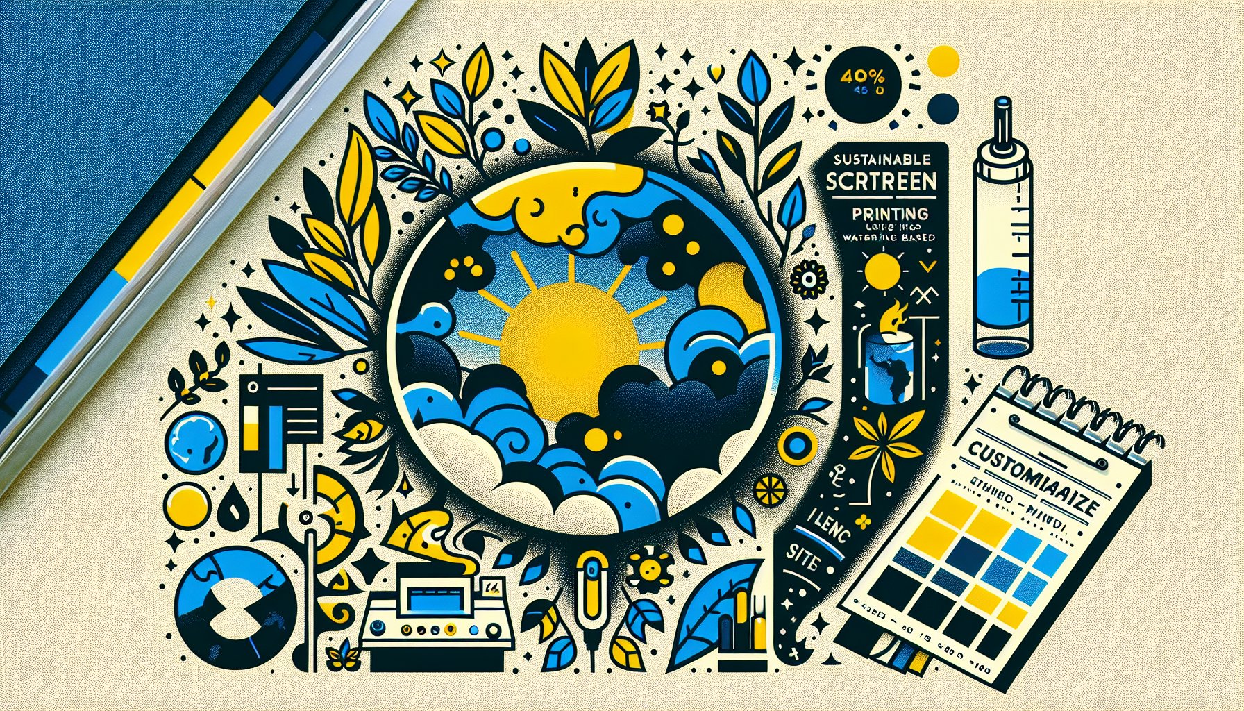 Water-based inks for screen printing: eco-friendly benefits, vibrant fabric prints, and customization techniques explored.