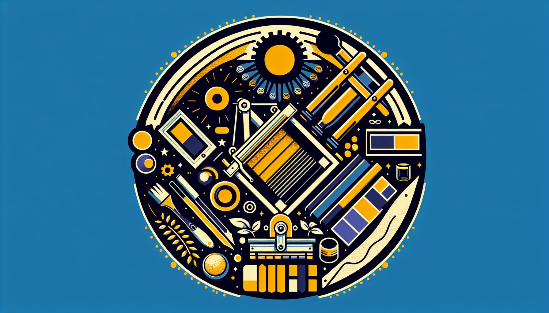 Students engaged in screen printing projects, showcasing creativity, collaboration, sustainability, and cultural expressions.