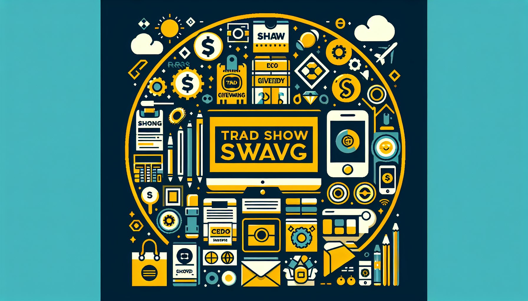 Unique eco-friendly trade show swag ideas for 2025, featuring personalized items and digital integration for experiential marketing.