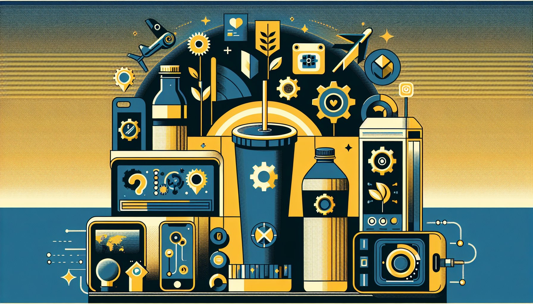 Branded drinkware trends by 2025: sustainability, personalization, tech integration, and social media influence.