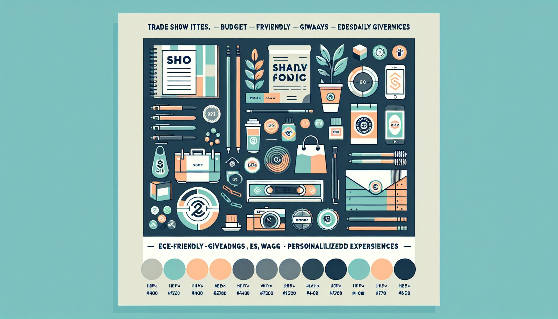 12 budget-friendly trade show items offering impactful visuals, eco-friendly swag, and personalized experiences for 2025.