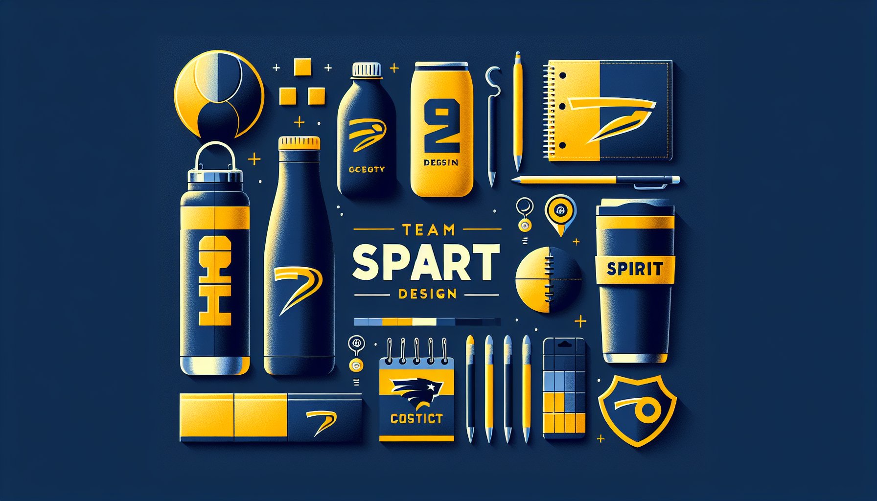 Branded drinkware ideas for sports teams, featuring eco-friendly bottles and customizable tumblers to boost team spirit.