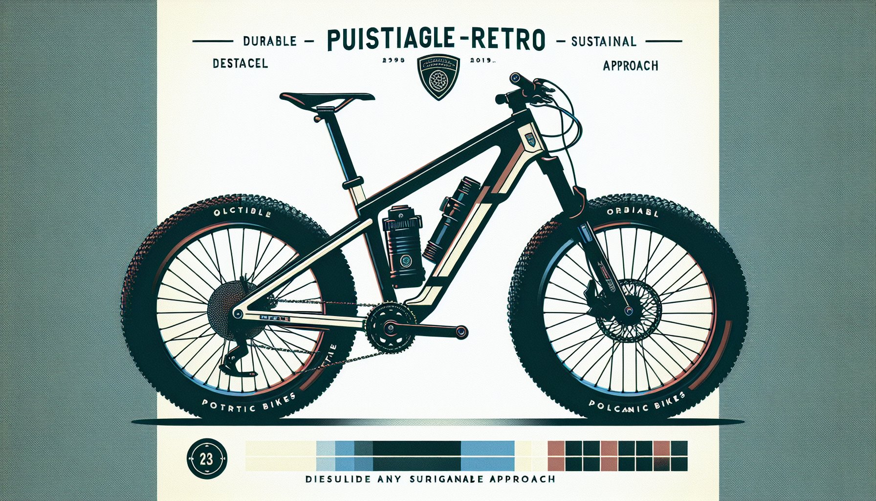 Original Approach Patrol Bike by Volcanic Bikes: a durable, sustainable option for law enforcement with superior performance and design.