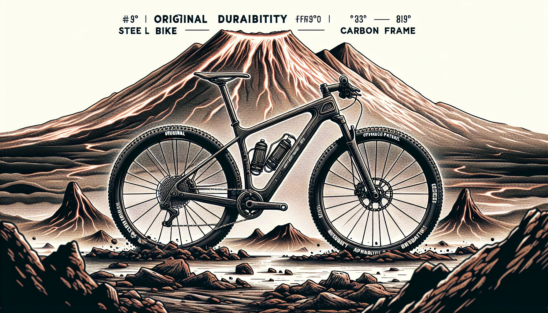 Original Approach Patrol Bike durability analysis: steel vs carbon frames, real-world testing by Volcanic Bikes.