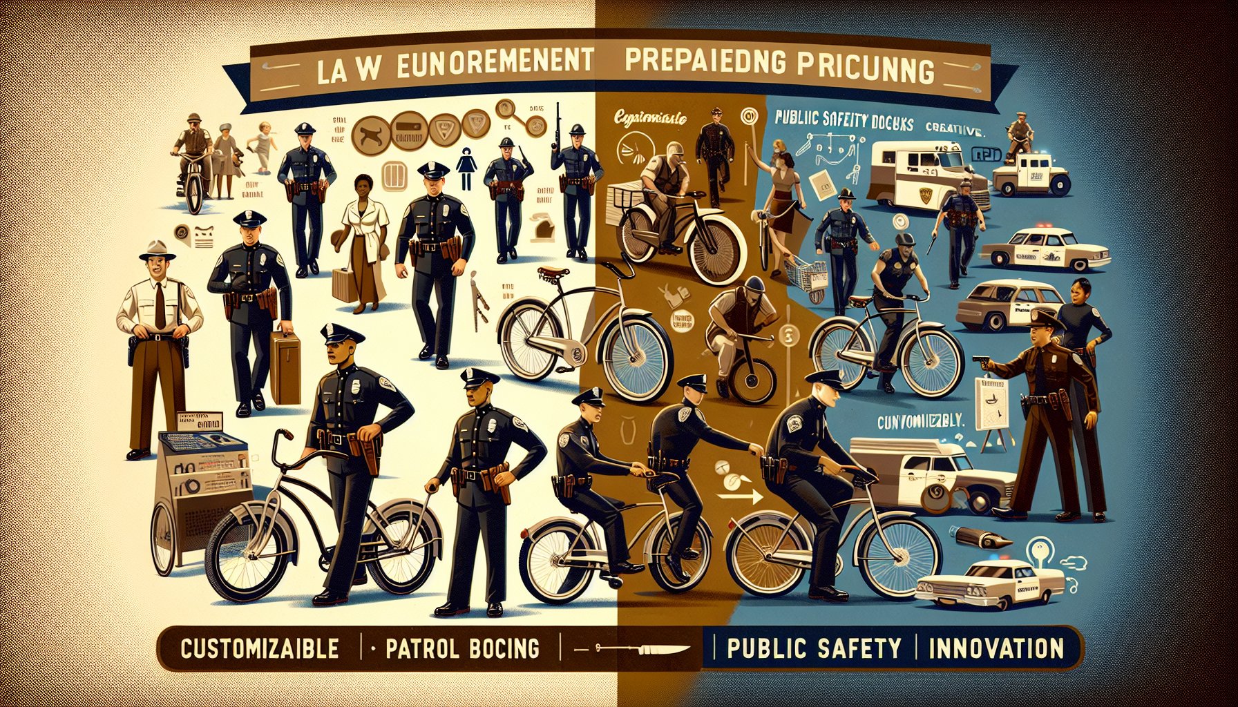 Law Enforcement Ready APB boosts public safety through community policing, customizable patrol bikes, and enhanced officer engagement.