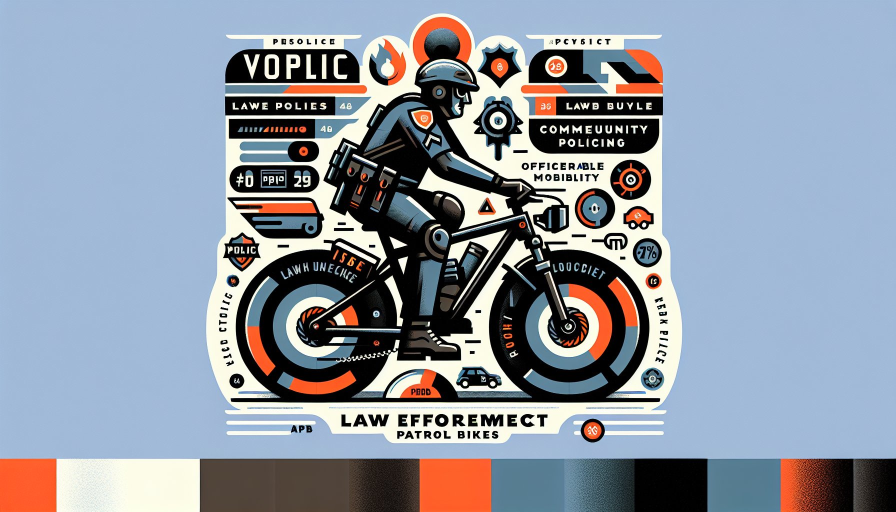 Customizable Volcanic Bikes enhance officer mobility for effective community policing with Law Enforcement Ready APB.