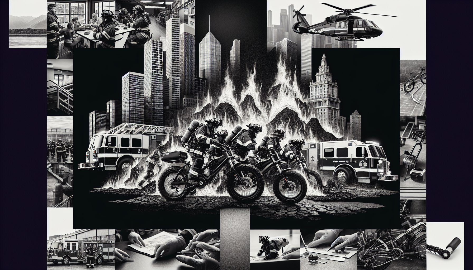 Fire/EMS All-Purpose Bikes enhance urban emergency response with specialized training and innovative tools like Volcanic Bikes.