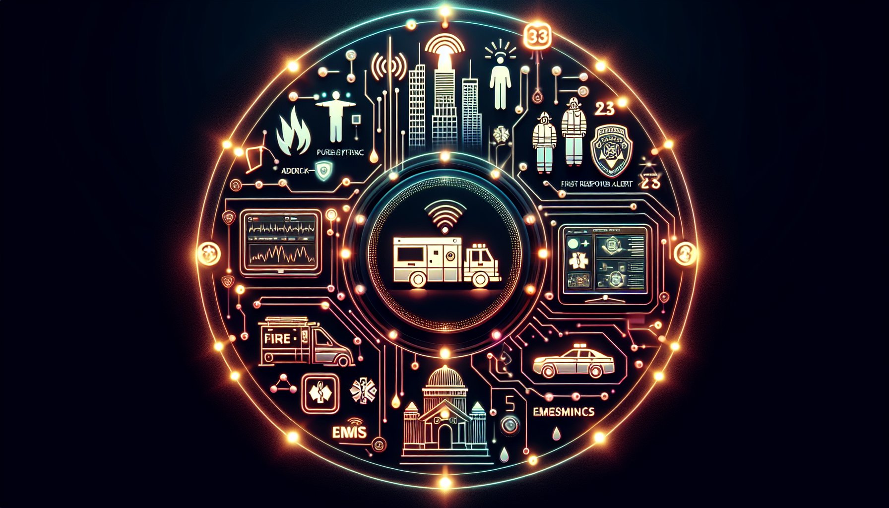 Comparison of Fire/EMS APB systems and traditional systems for enhanced first responder coordination and real-time data sharing.