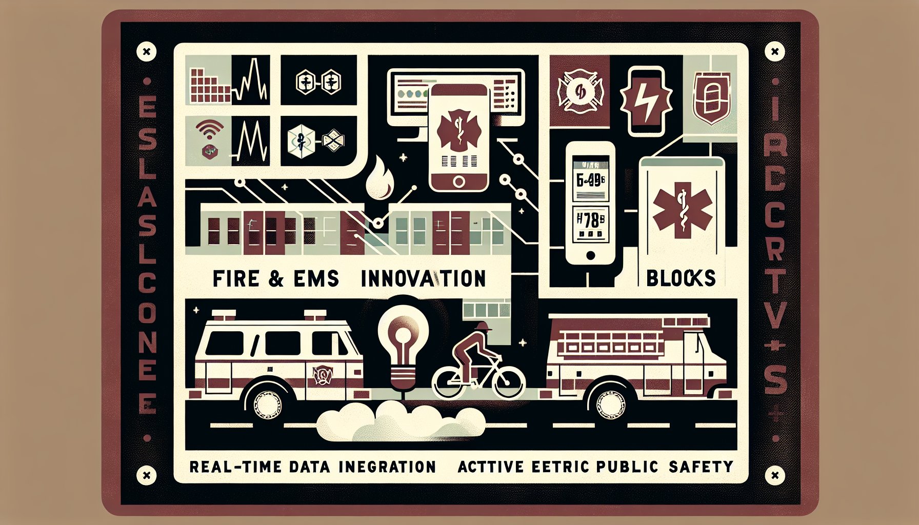 12 innovative Fire and EMS solutions showcasing real-time data, electric bikes, and community engagement in public safety.