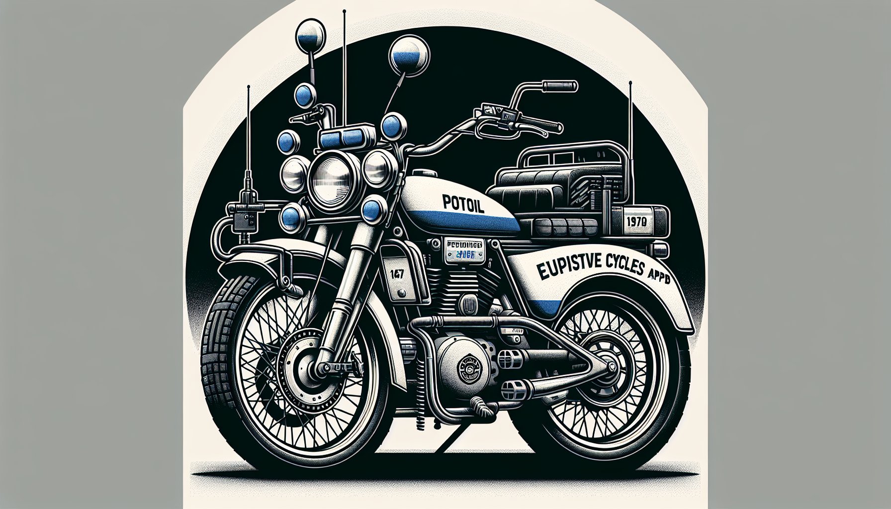 High-quality patrol bikes with ergonomic design and maintenance protocols, featuring Volcanic Bikes APB for law enforcement.