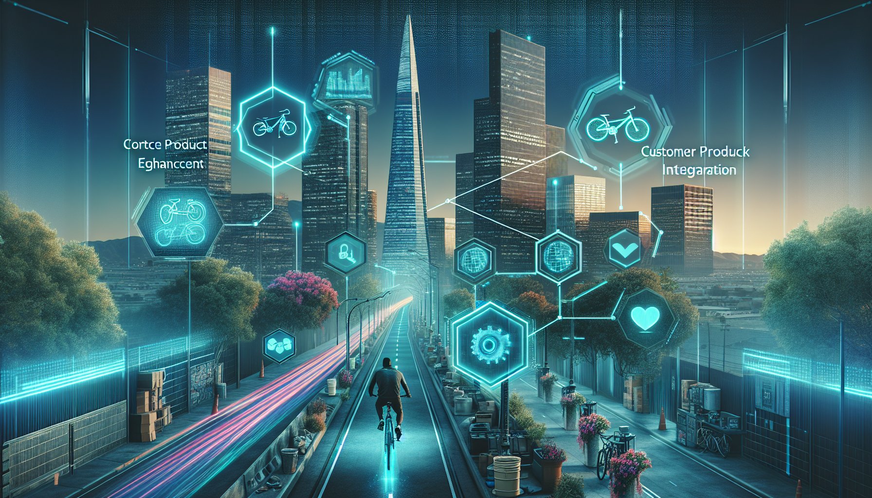 8 strategies for enhancing core product lines through customer feedback, innovative biking tech, and community engagement.