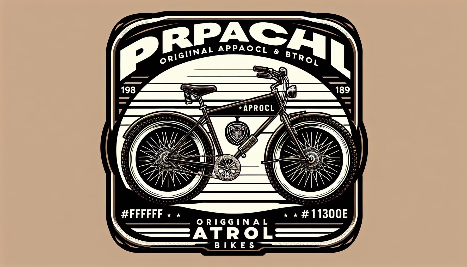 Original Approach Patrol Bike by Volcanic Bikes showcases durability in public safety and sustainable design for law enforcement.